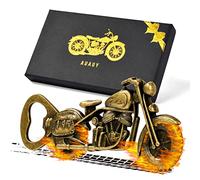 AUAUY Abrebotellas de Cerveza, Abrebotellas de Motocicleta Regalos, Divertidos Regalo de Cerveza para Hombres con Caja de Regalo, Regalos de Moto Vintage Regalo de Cumpleaños para Papá Esposo Novio