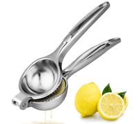 AUAUY Exprimidor Limón Manual Duradero de Zinc, Esprimidor de Naranja y Frutas, Ideal para Restaurante, Cocina y Bar