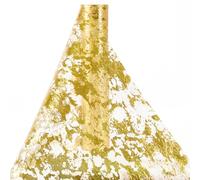 AUAUY Oro Camino de Mesa con LáMina Dorada, 10m*28cm Centros de Mesa Moderno Decoracion, Camino de Mesa con Papel de Aluminio MetáLico, Centros Decorativos de Mesa para Fiestas de CumpleañOs, Navidad
