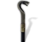 aubaho Bastón de Madera Palo Serpiente Cobra Estilo Antiguo