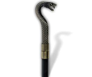 aubaho Bastón de Madera Palo Serpiente Cobra Estilo Antiguo