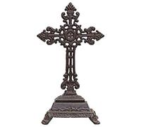aubaho Cruz crucifijo estilo antiguo hierro iglesia