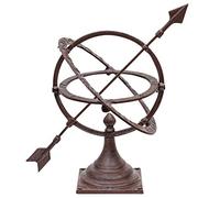 aubaho Estilo del Reloj de Sol 30cm decoración de jardín de Hierro Antiguo Nostalgia