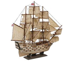 aubaho Nave Modelo HMS Victory Inglaterra Modelo de Barco Madera Buque no Hay Kit