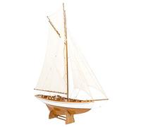 aubaho Nave Modelo yate de Vela Barco de Madera de Barco velero 135cm no Hay Kit