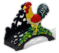 aubaho Soporte del Tubo de Manguera del Grifo canilla Hierro Estilo Antiguo Gallo Cock
