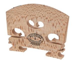 Aubert Violin Bridge 4/4 Ebony Inlay