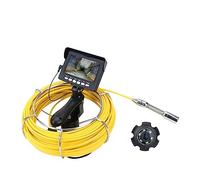 AUBEST Cámara de inspección, Cámara de inspección de tuberías con Tarjeta DVR de 16 GB, endoscopio Industrial de Drenaje de alcantarillado de 22 mm IP68 10/20/30 / 50M(40 m,22MM Camera NO DVR)