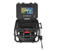 AUBEST Cámara de inspección, Cámara de inspección de tuberías de alcantarillado HD 1080P 9 Pulgadas 16GB DVR Contador de Distancia Endoscopio Soporte 512Hz Autonivelación(20m,5MM Cable)