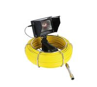 AUBEST Cámara de inspección, Cámara de vídeo de inspección de alcantarillado de tubería Industrial de Mano de 4,3 Pulgadas y 17mm IP68 Impermeable 1000 TVL cámara con 8 Uds LED(20m)