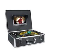 AUBEST Cámara de inspección, Cámara de vídeo de inspección de tuberías de 9 Pulgadas, tubería de alcantarillado de Drenaje, endoscopio Industrial, Compatible con rotación de 360 HD 800 TVL(30M)