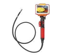 AUBEST Cámara de inspección, Pantalla IPS de 4,3 Pulgadas, 2MP, 1080P, 6mm, 2 vías, dirección de rotación de 180 Grados, endoscopio Industrial, inspección, microscopio, cámara(8mm)