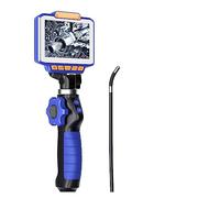 AUBEST Cámara de inspección, Pantalla IPS de 4,3 Pulgadas, 2MP, 1080P, 6mm, 2 vías, dirección de rotación de 180 Grados, endoscopio Industrial, inspección, microscopio, cámara(6mm)