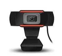 AUBEST Cámara Web, Cámara Web 1080P 720P Full HD Cámara Web con micrófono Enchufe USB Cámara Web for PC Computadora portátil Transmisión en Vivo Mini cámara(1080P)