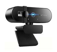 AUBEST Cámara Web, Cámara Web 4K 1080P Mini cámara 2K Cámara Web Full HD con micrófono Cámara Web de Enfoque automático for PC Computadora portátil Cámara en línea(1080P)