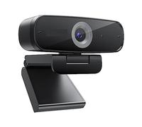 AUBEST Cámara Web, Webcam 1080p HD con transmisión de micrófono estéreo for conferencias, transmisión en Vivo, grabación