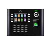 AUBEST Fichaje en máquina para empleados de pequeñas Empresas De Control de Acceso de Puerta/IP de máquina de Tiempo de Asistencia Iclock680 con grabadora de Dispositivo de cámara(Color:Iclock680 ID)