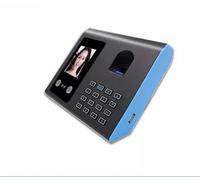 AUBEST Fichaje en máquina para empleados de pequeñas Empresas Reloj de Tiempo biométrico con Huella Dactilar, máquina de Asistencia con reconocimiento, Pantalla TFT LCD, de Asistencia eléctrico USB