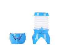 Aublinto Bidón De Agua con Grifo,De Almacenamiento Cubo Portátil Tanque De Agua para Automóvi Cubo Telescópico Portátil De Grifo Exterior Pesca,Escalada,Picnic,Barbacoa,Viajes Al Aire Libre