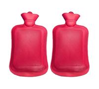 Aublinto Bolsa de agua caliente con funda suave, resistente y duradera, sin fugas, termoplástico, sin olor, reciclable, resistente y duradera, cuello estrecho sin juntas