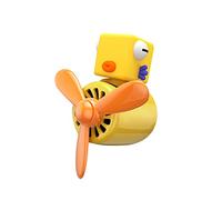 Aublinto Clip de salida de aire difusor de aroma para coche, bonito piloto para coche, diseño de dibujos animados, difusor de aroma, ambientador de coche, clip de perfume, accesorio de adorno de