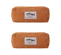 Aublinto Grossem Pencil case Estuche para niños Estuche Estuche Estuche Portátil Estuche Portátil Lápices de Colores Organizador para Estudiantes Niños Artistas, marrón, talla única