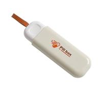 Aublinto Pastillero pequeño para viajes, para vitaminas, medicamentos, buen rendimiento de sellado, conservación de propiedades medicinales