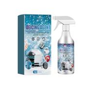 Aublinto Spray descongelador y descongelante para parabrisas, agente de fusión de nieve 60 ml, derretimiento instantáneo de nieve, espejos, cerraduras de llave, pestillos para espejo retrovisor de