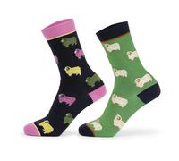 Aubrion Calcetines Oveja de Bambú para Niños/Niñas Pack de 2 (ER1619)