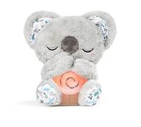 auby Soothe 'n' Cuddle Koala Peluche con 10 Canciones de Cuna, Luces y Movimientos Respiratorios Rítmicos, Regalos para Niños y Niñas 0 1 2 3 4 5 Años