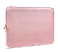 Aucase Funda de piel para laptop de 13 13.3 y 14 pulgadas, resistente al agua, bolsa protectora hinchada para MacBook Pro 14, MacBook Air de 13 pulgadas, HP/LENOVO/ACER/ASUS/DELL Chromebook Matebook