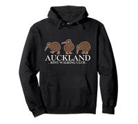 Auckland Kiwi Walking Club Vintage New Zealand Souvenir Sudadera con Capucha