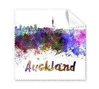 Auckland New Zealand Country City Watercolor - Gafas de limpieza para limpiar la gamuza o la pantalla, 5 unidades