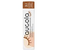 Aucola Color de cejas y pestañas, 8 matices radiantes, miscible, cobertura intensa, duración de hasta 6 semanas, consistencia cremosa, volumen (3.1 marrón claro 15 ml)