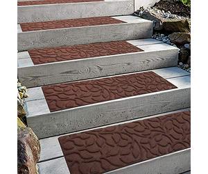 Aucuda Alfombra de Pasillo con Base de Goma, Antideslizante, para Interiores y Exteriores, con diseño de Perro, 21,6 x 76,2 cm