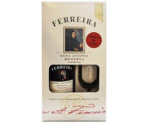 AUCUNE - Etui Porto Ferreira Dona Antonia + Verre a Porto
