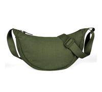 Aucuu Bolso Bandolera Para Mujer, Media Luna Impermeable Bolso Bandolera de pana, Casual Ligero Bolsa Crossbody Mujer con correa de hombro ajustable, para Viaje, Compras, Escuela, Oficina - Verde