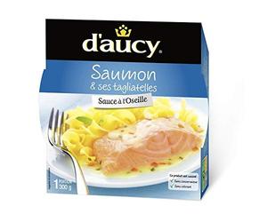 Aucy - Juego de 3 islas de salmón (acedera y tagliatelle, 300 g)