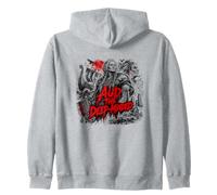 AUD La Doncella vikinga del Escudo nórdico de Mente Muy Profunda Sudadera con Capucha