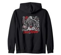 AUD La Leyenda de Las Doncellas Escudas Vikingas de Mente Muy Profunda Sudadera con Capucha
