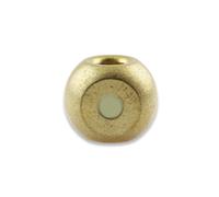 Audacious Concept Aurora Bead - Brass - Stonewashed