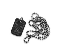 Audacious Concept Dog Tag Pendant - Titanium PVD - Norppa (Seal)