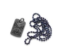 Audacious Concept Dog Tag Pendant - Titanium S/W - Norppa (Seal)