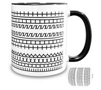 Audasi F*ck This Shit Mug,11oz Mensaje Oculto Taza de Café Novedad Creatividad Divertida Taza de Café de Cerámica Humor Único Taza de Bebida Adulto Regalo Divertido