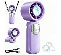 Audasi Ventilador De Mano, Usb Portátil De Mano Ventilador Portátil Turbo Ajustable De 1-100 Marcha Mini Ventiladores De Refrigeración De Mano Ventiladors Personal Fan Para Al Aire Libre Viajes
