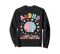 AUDHD Brain Neurodiversity Awareness Where Chaos Meets Sudadera