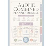 AuDHD Daily Planner: A Neurodivergent Life Organizer for Autism and ADHD Adults: Executive Function Tools, Time Blocking, and Self-Regulation Strategies for Combined Autism and ADHD