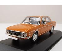 Audi 100 1969 Naranja Coche a Escala 1:43 Maxichamps