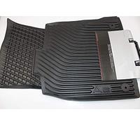 Audi 4 G1 061 501 041 de Goma Juego de 2 felpudos Izquierda, Delantero, Color Negro