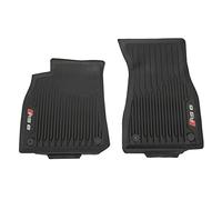 Audi 4K1061501A041 - Alfombrillas de Goma Delanteras (2 Unidades, para Todo Tipo de climas, con inscripción RS6), Color Negro